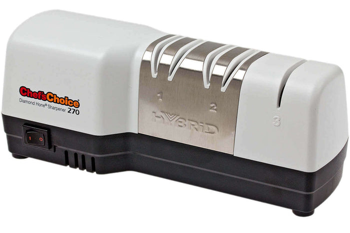 Aiguiseur électrique Chef's Choice Hybrid 270 couteau lisse et dentelé