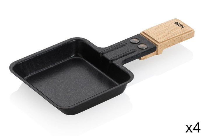 Appareil à raclette/pierrade Kela Bedretto pour 2 personnes