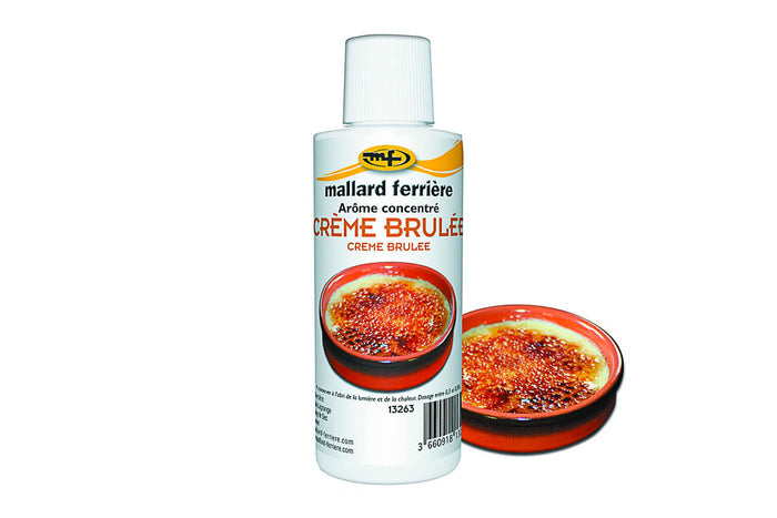 Arôme alimentaire concentré Mallard Ferrière crème brulée 125ml