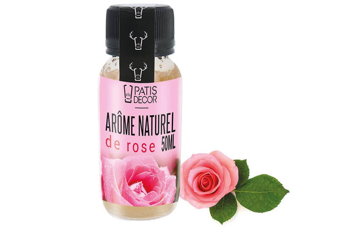 Arôme naturel Patisdécor rose 50ml