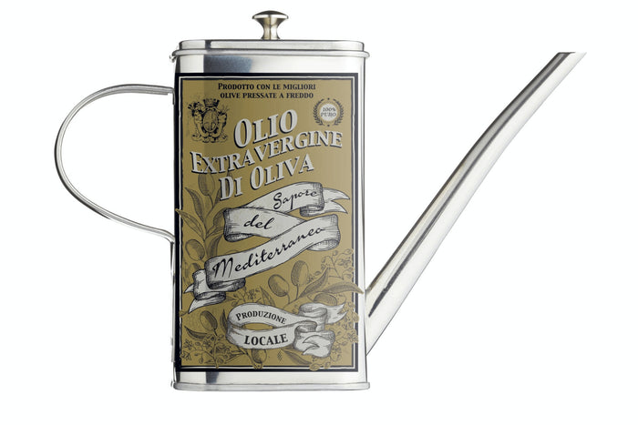 Arrosoir à huile KitchenCraft World of Flavors en acier inoxydable 500ml