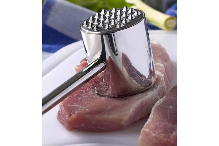 Attendrisseur à viande Rösle double face en acier inoxydable