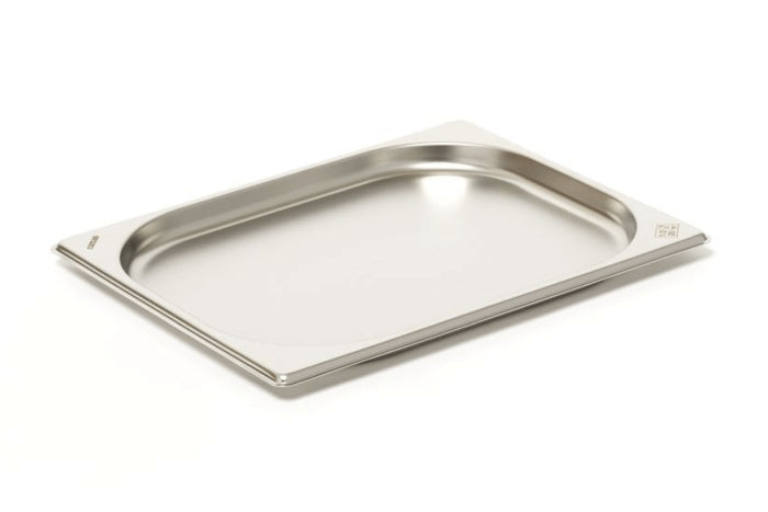 Bac gastronorme GN 1/2 inox 18/0 1L Comas - Hauteur 2cm