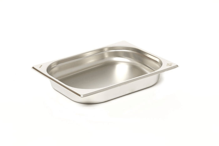 Bac gastronorme GN 1/2 inox 18/0 2,3L Comas - Hauteur 4cm