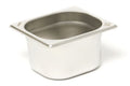 Bac gastronorme GN 1/6 18/0 inox 1,5L Comas - Hauteur 10cm