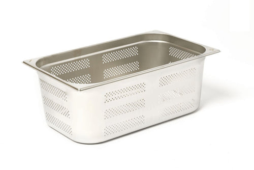 Bac gastronorme perforé GN 1/1 inox 18/0 25L Comas - Hauteur 20cm
