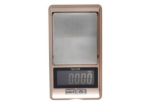 Balance de cuisine de précision Taylor Pro en acier inoxydable capacité 500g