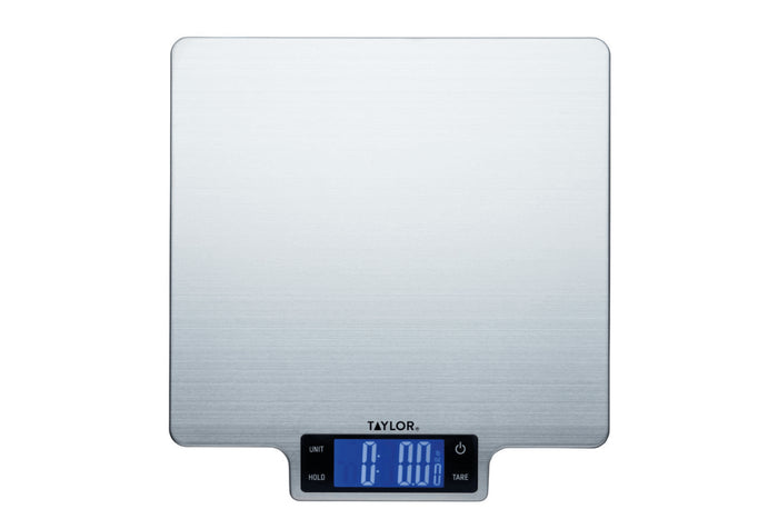 Balance de cuisine numérique Taylor Pro en acier inoxydable capacité 10kg