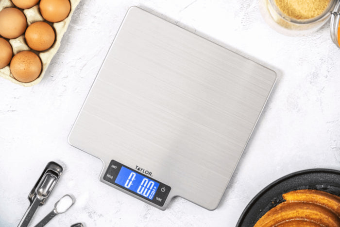Balance de cuisine numérique Taylor Pro en acier inoxydable capacité 10kg