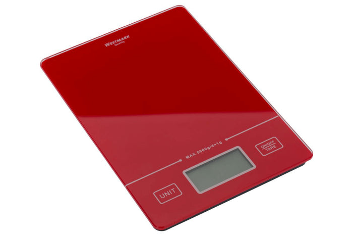 Balance de cuisine numérique Westmark Functiona surface en verre 22 x 15,3 x 2cm