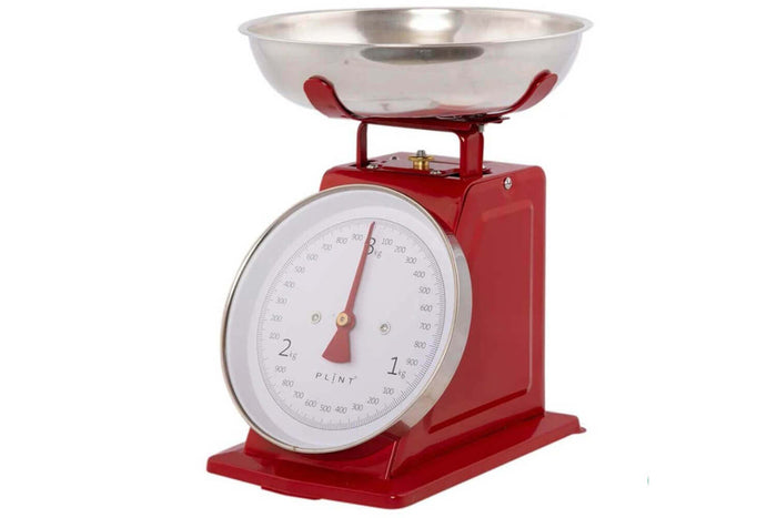 Balance de cuisine Plint style vintage - Rouge