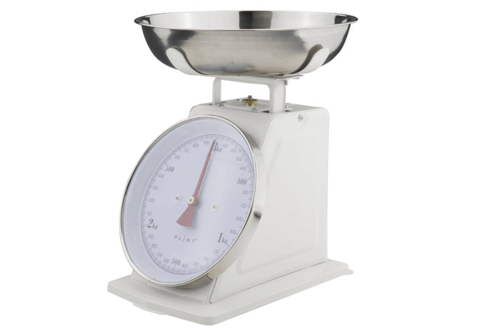 Balance de cuisine Plint style vintage - Blanc