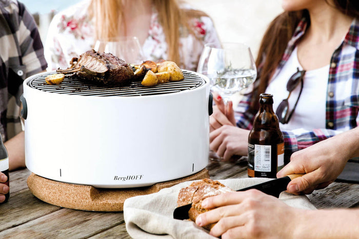 Barbecue de table Berghoff Leo blanc nomade ø35cm