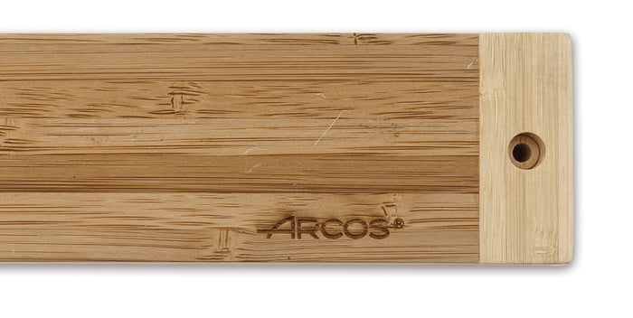 Barre aimantée Arcos en bambou 30 x 4.5cm