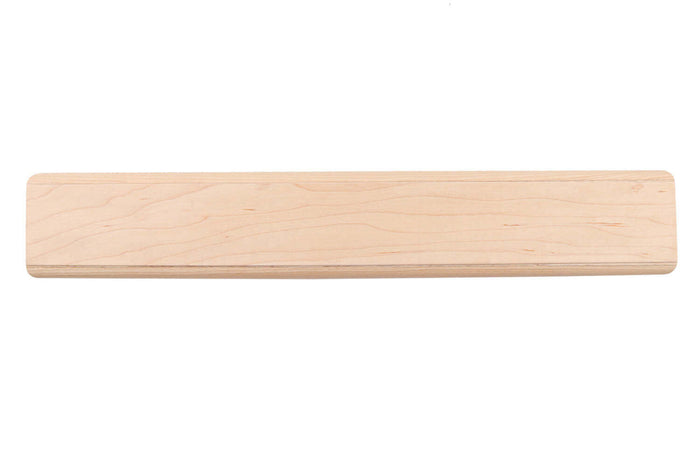 Barre aimantée en érable Guillaume Léonard pour 6 couteaux de cuisine - 40x6,5cm