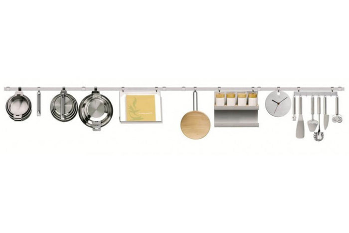 Barre de rangement Cristel Panoply 100cm avec fixation murale