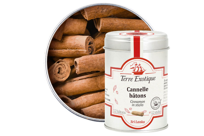Bâtons de cannelle 6cm Terre Exotique - 35g