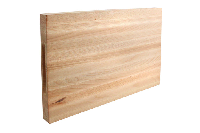 Billot de cuisine Fukito en bois de hêtre certifié FSC - 45 x 30 x 4 cm