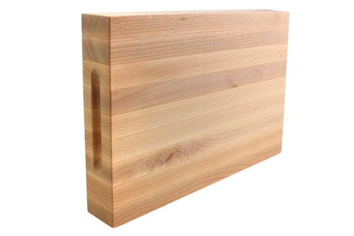 Billot de cuisine Fukito en bois de hêtre certifié FSC - 45 x 30 x 6,2 cm