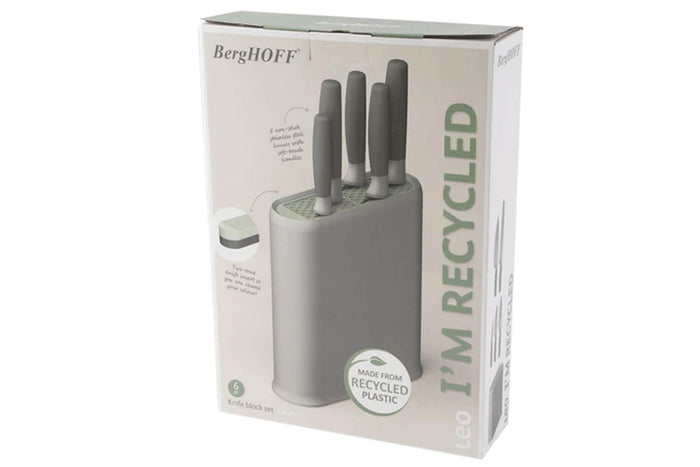 Bloc 5 couteaux Berghoff Leo Balance en ABS / polypropylène / acier inoxydable