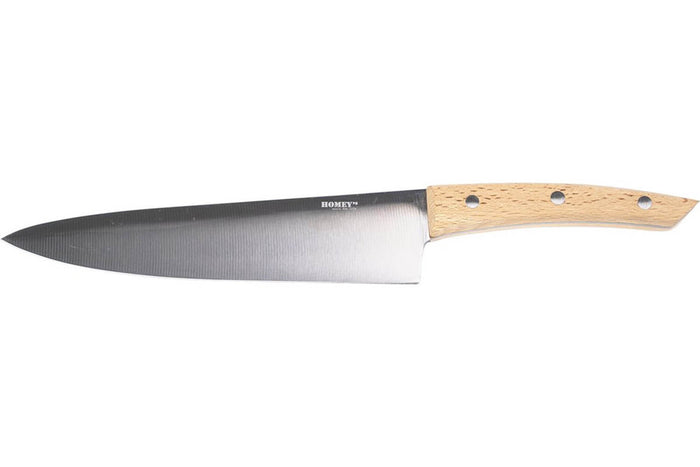 Bloc 5 couteaux de cuisine Homey's Bokträ manches en hêtre