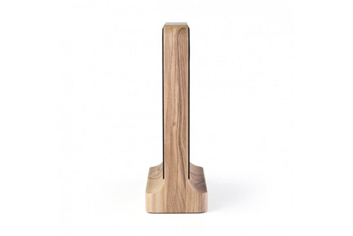 Bloc aimanté Bisbell en frêne soft touch pour 8 couteaux