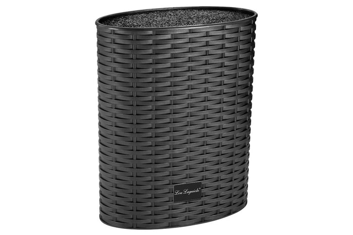 Bloc tressé 5 couteaux LOU LAGUIOLE Pro acier inox