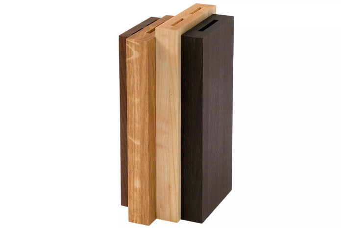 Bloc vide Wüsthof Crafter design chêne, érable et hêtre - 6 emplacements