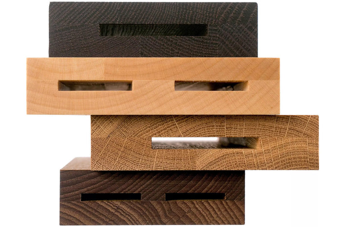 Bloc vide Wüsthof Crafter design chêne, érable et hêtre - 6 emplacements