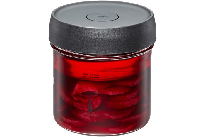 Bocal à fermenter Gefu Nativo 500ml avec poids en verre