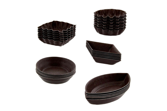 Boîte 30 petits-fours Gobel anti-adhérent - 5 formes