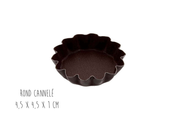 Boîte 30 petits-fours Gobel anti-adhérent - 5 formes