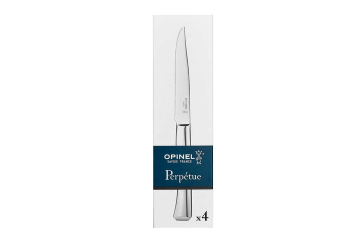 Boîte de 4 couteaux de table Opinel Perpétue tout en acier inox