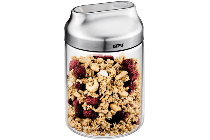 Boîte de conservation Gefu Kippo en verre borosilicate - 700 ml