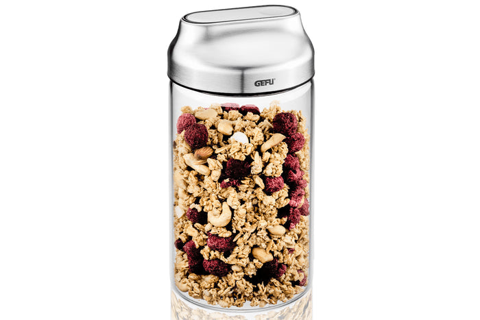 Boîte de conservation Gefu Kippo en verre borosilicate - 1000 ml