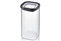 Boîte de conservation Gefu Pantry en verre borosilicate 1400ml + 3 étiquettes autocollantes