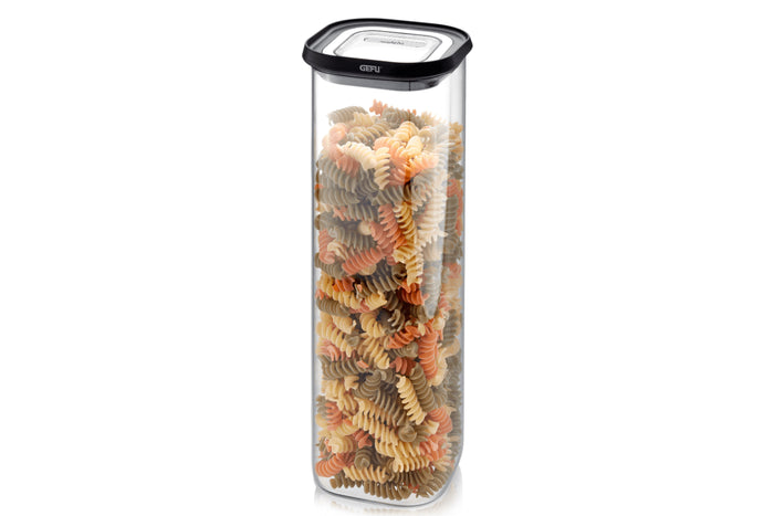 Boîte de conservation Gefu Pantry en verre borosilicate 2500ml + 3 étiquettes autocollantes