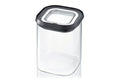 Boîte de conservation Gefu Pantry en verre borosilicate 900ml + 3 étiquettes autocollantes