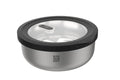 Boîte de conservation Gefu Provido ronde 1000ml en acier inox