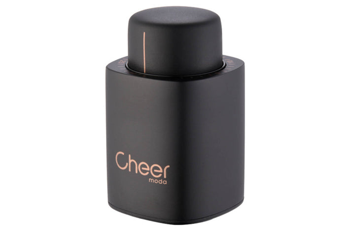 Bouchon de conservation Cheer Moda Peak - Noir & Bronze
