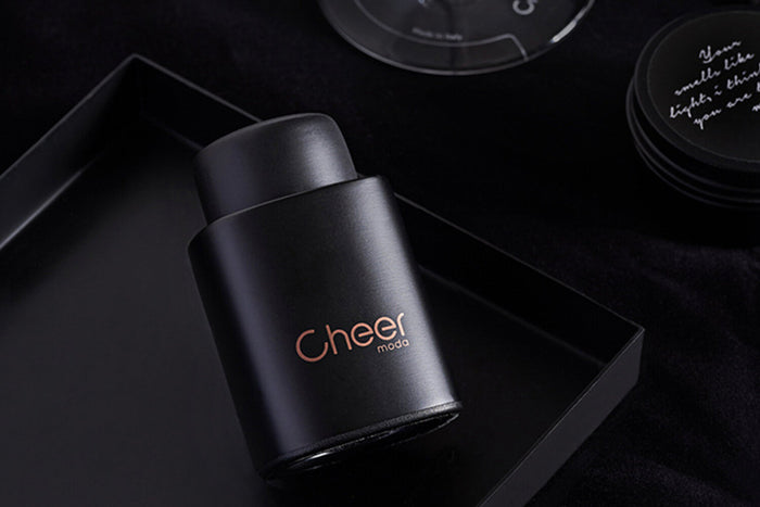 Bouchon de conservation Cheer Moda Peak - Noir & Bronze