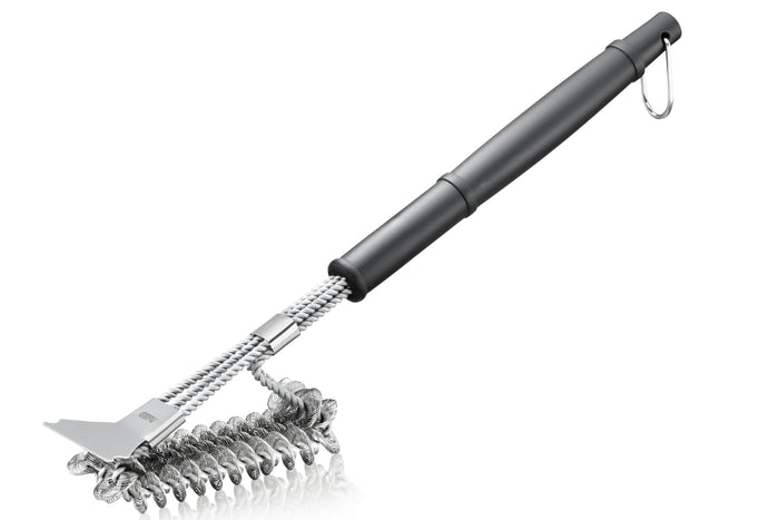 Brosse à gril BBQ Gefu sans poils en fils d'acier