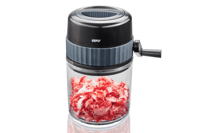 Broyeur à glace manuel Gefu Slush en acier inox et polymère 750ml