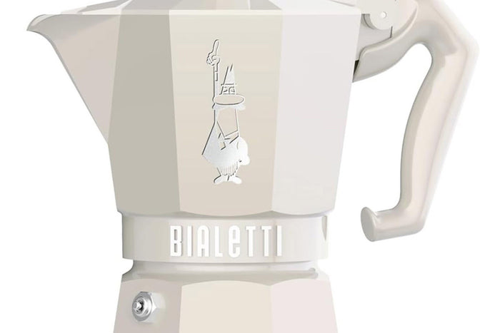 Cafetière italienne Bialetti Moka Exclusive crème