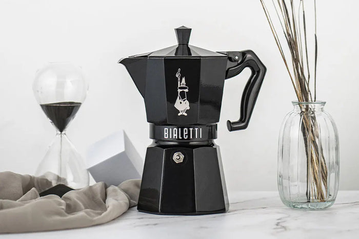 Cafetière italienne Bialetti Moka Exclusive noir
