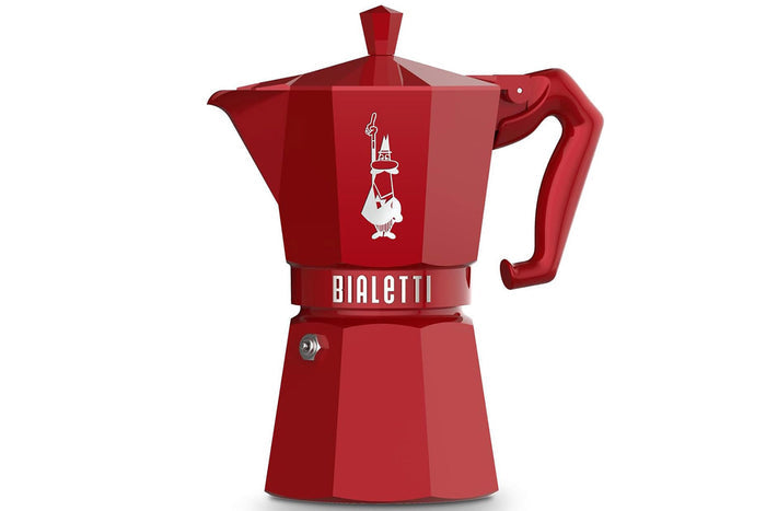 Cafetière italienne Bialetti Moka Exclusive rouge - 6