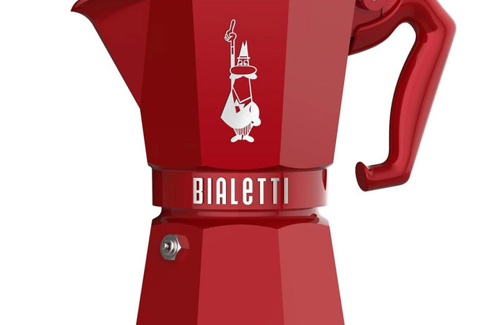 Cafetière italienne Bialetti Moka Exclusive rouge