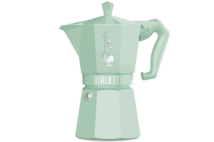 Cafetière italienne Bialetti Moka Exclusive vert pastel - 6