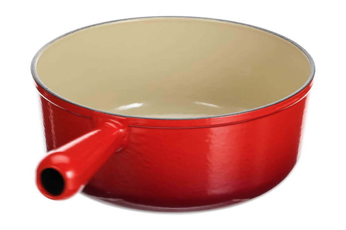 Caquelon Le Creuset 22cm en fonte émaillée Cerise