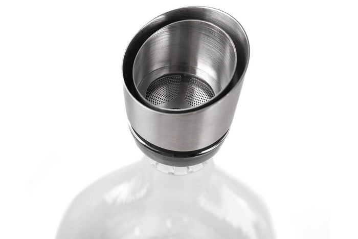 Carafe à vin Alaskan Maker Topographic Mont Everest en verre cristallin